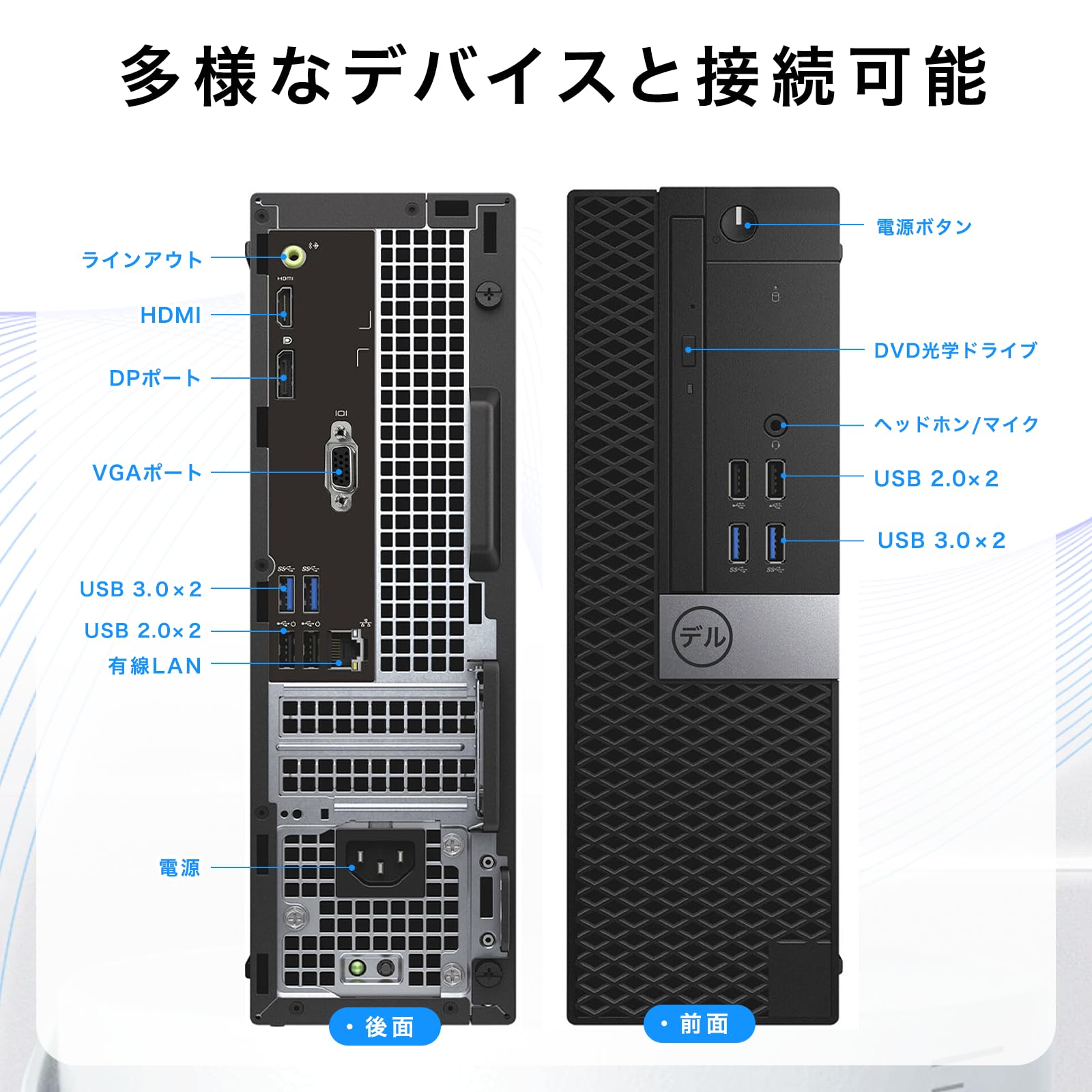 Amazon.co.jp: 【整備済み品】デル/デスクトップpc/OptiPlex 3040 SFF