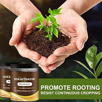 Soil Activator for Plants, House Plant Soil, Multifunctional Soil Revitalizer for Raised Garden Beds&Grass&Potting Mix (1pc)