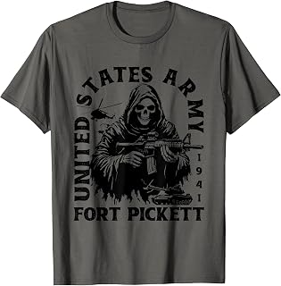 Fort Pickett US Military Base Virginia VA Ft Pickett Veteran T-Shirt