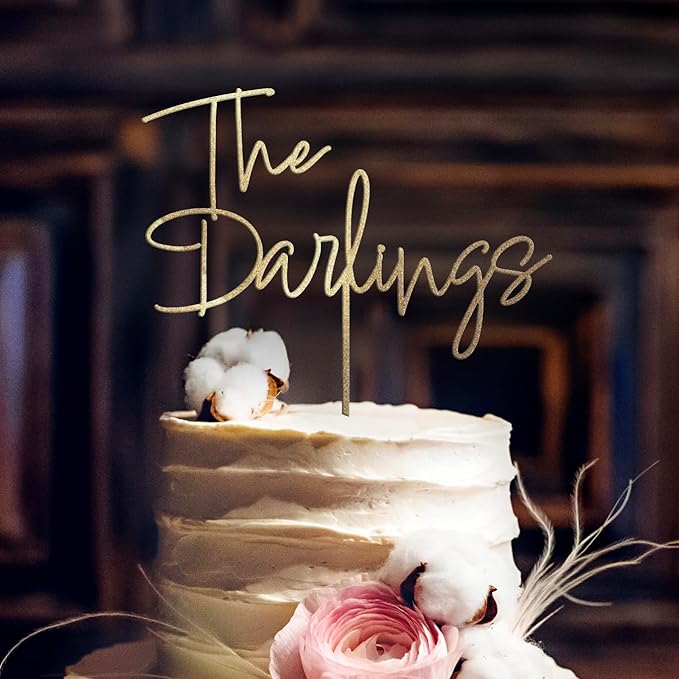 Wedding Cake Topper, Custom Rustic Cake Topper, Personalize your own
