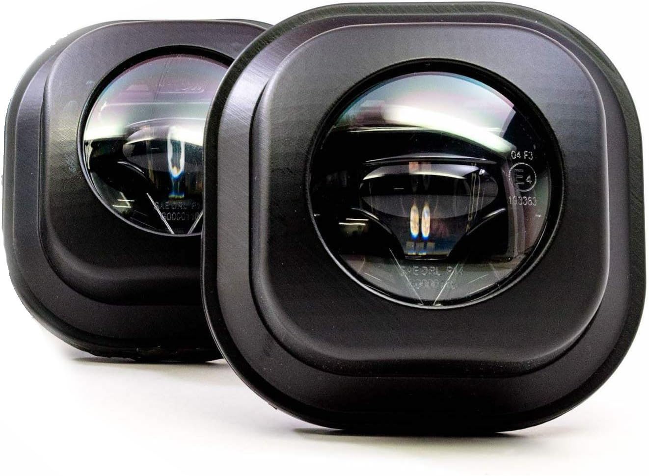 XB LED Foglights, Type SD Plug and Play Foglight Housing Upgrade, Fits 1999-2016 Ford Excursion, DOT Approved Assembly with White LED Chips, UV Resistant, 10 Year Warranty (1x ‎LF371)