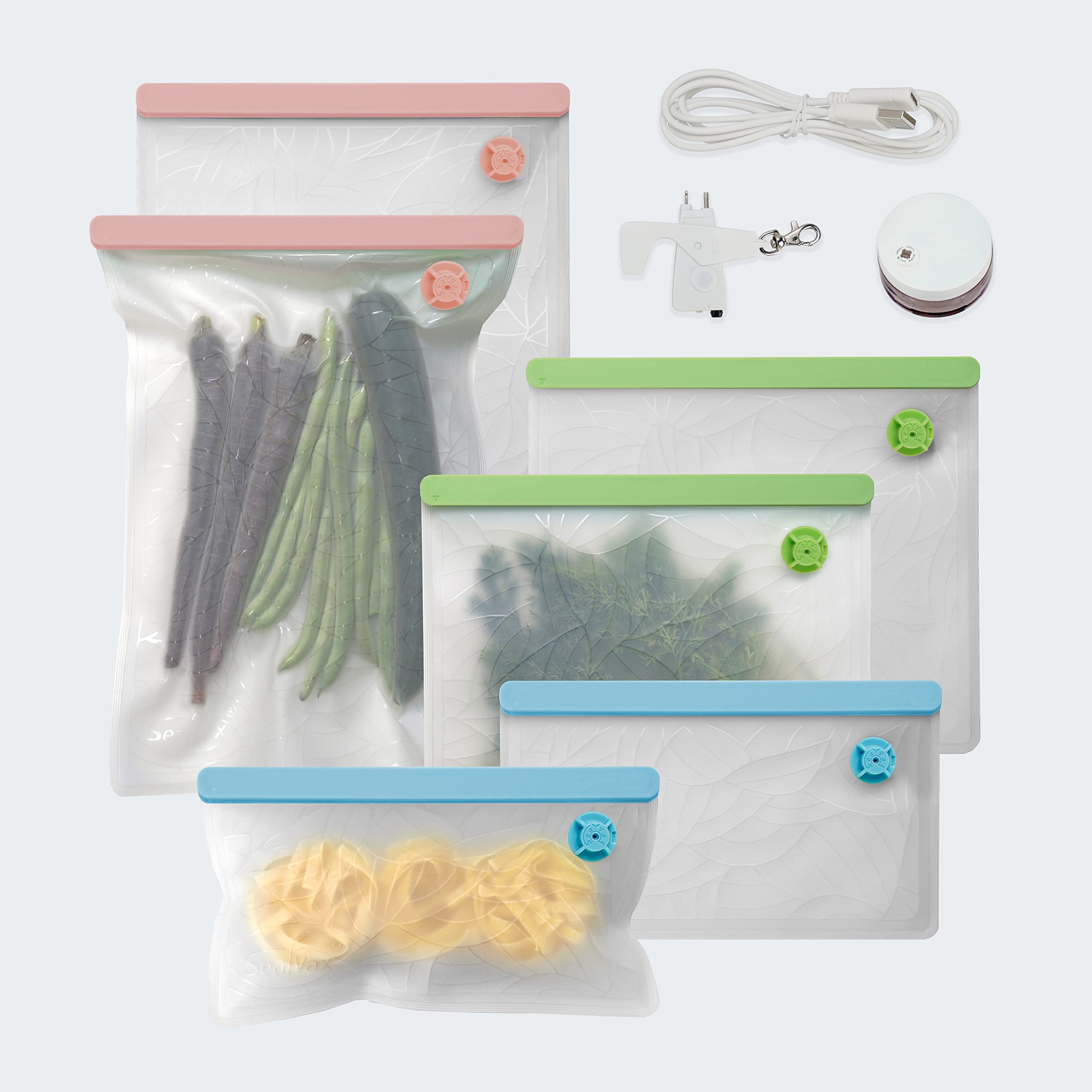 reusable vacuum seal freezer bags