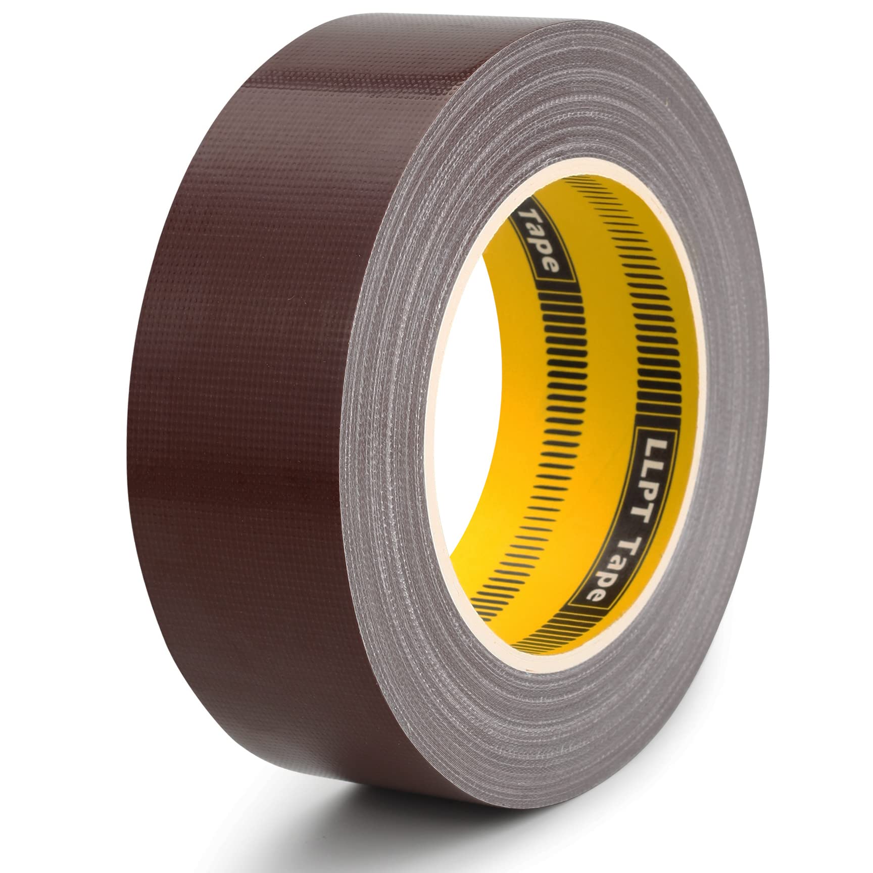 LLPTDuct Tape Premium Grade 1.6 Inches x 108 Feet x 11 Mil Easy Tear Residue Free Strong Adhesive Color Dark Brown (DT413)