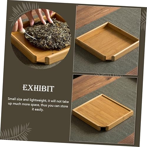 Miniatura 9 de Bandeja de té Hervidor de té Suministro de té Suministro para el hogar Accesorio de té Bandeja de té Vintage Bandeja de taza de té Bandeja de té