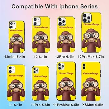 Amazon.co.jp: iPhone 14 Plusケース おさるのジョージ iPhone