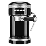 KitchenAid Metal Semi-Automatic Espresso Machine - KES6503,Black, 1.4 Liters