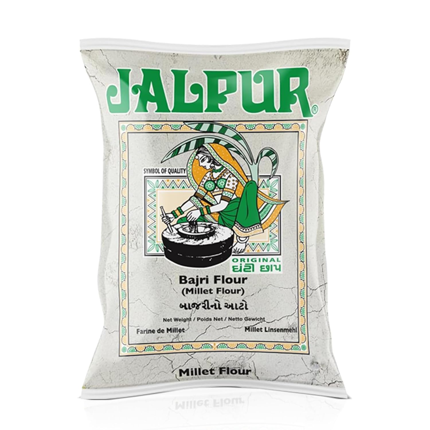 Jalpur - Millet Flour Bajri Ground with Millstones - 1 kg