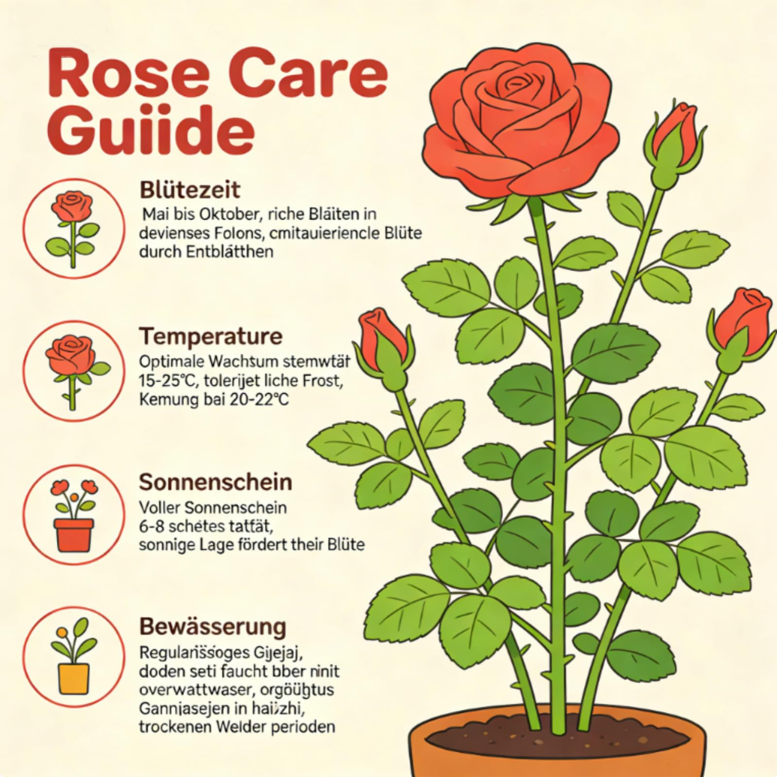 Selten, Pflegeleicht Rosa Rhizome, Geeignet für Gartenpflanzen, Landschaftsgestaltung, Topfpflanzen für drinnen und draußen-4 Rhizome-H