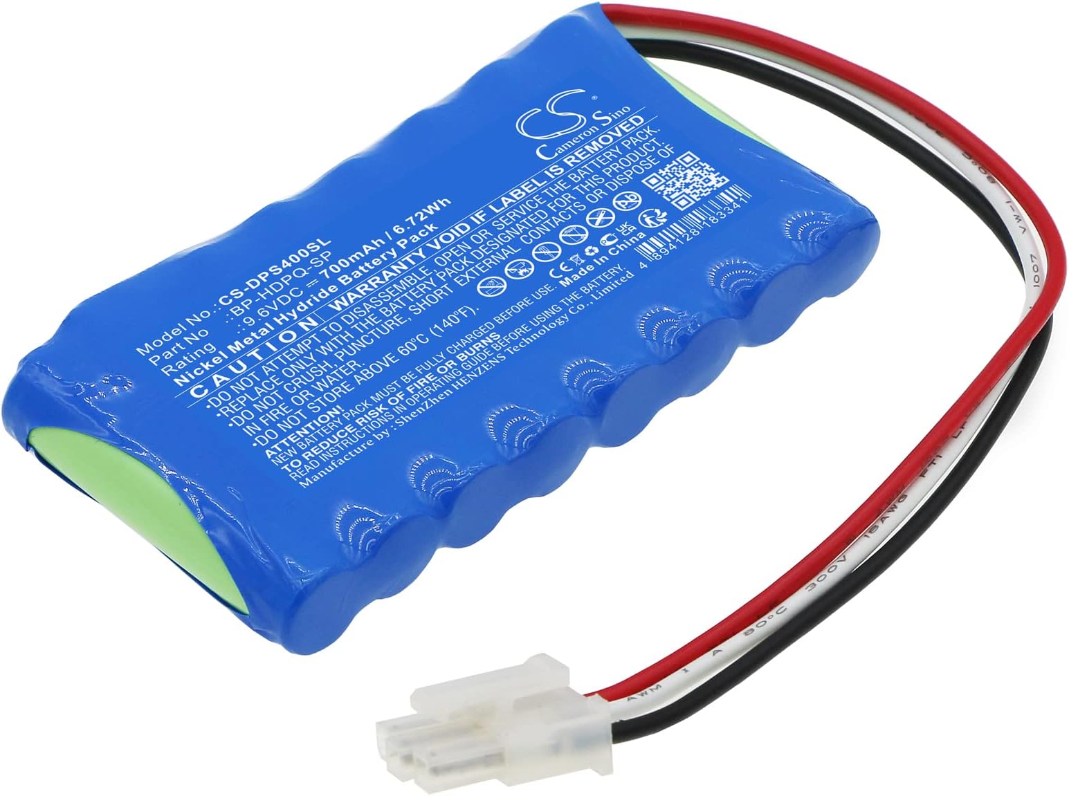 Battery Replacement for Dranetz HDPQ-SP-Xplorer HDPQ-SP-Visa HDPQ-SP-Guide HDPQ-SP-Xplorer400 BP-HDPQ-SP
