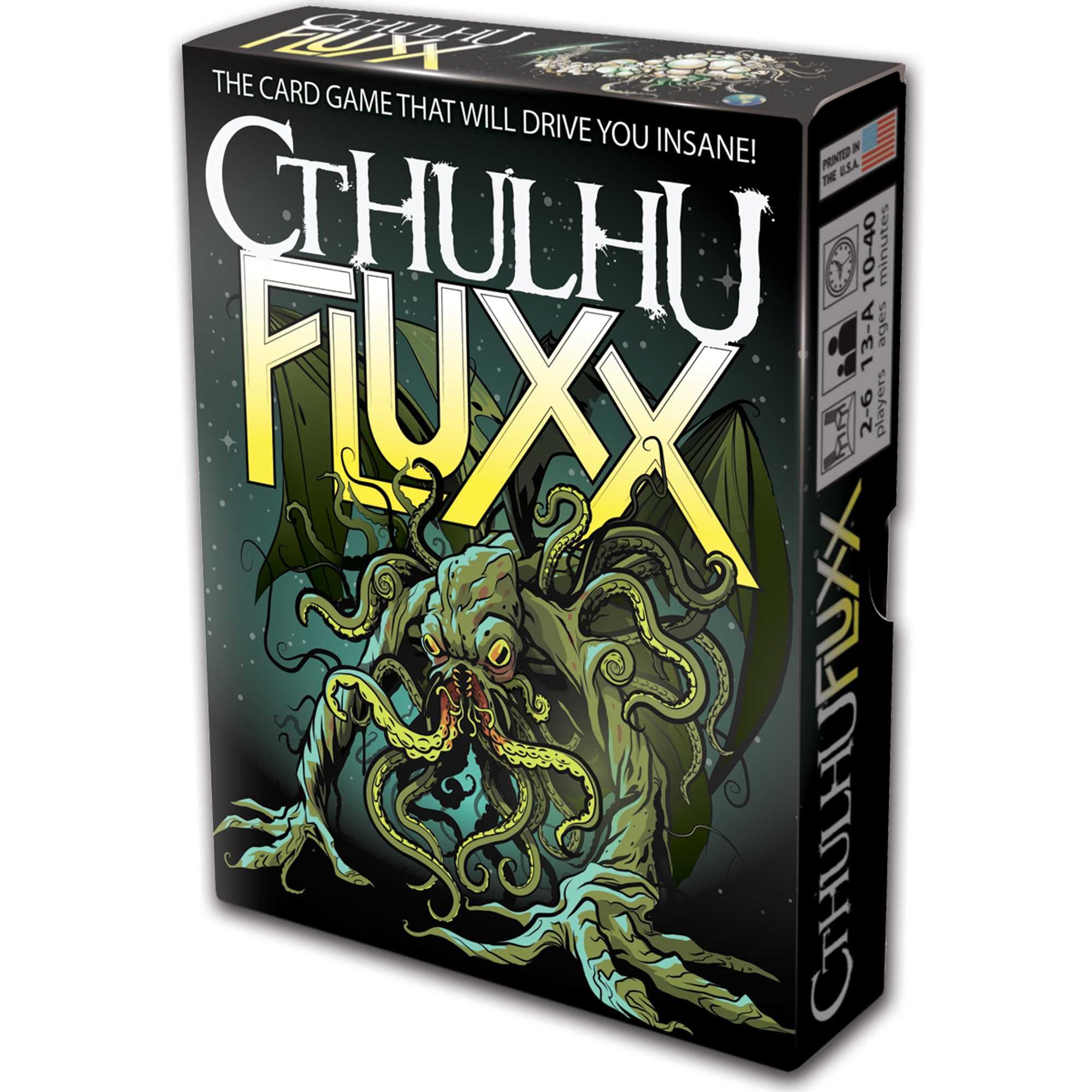 Looney Labs | Cthulhu Fluxx | Card Game | Ages 13+ | 2-6 Players | 5-30 Minutes Playing Time