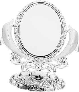 CHILDWEET Mirror Plastic European Style to Rotate Desk