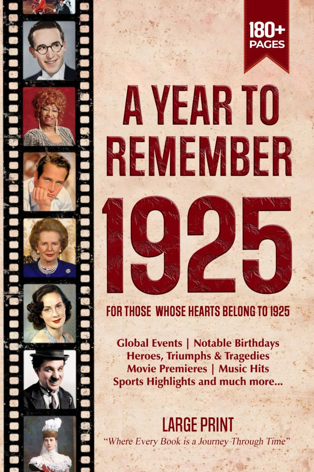 A Year To Remember 1925 History Book: A Nostalgic Tribute for the Radio Babies with Heartfelt Memories of 1925 – An Ideal Gift for Birthdays, Anniversaries, and Special Occasions