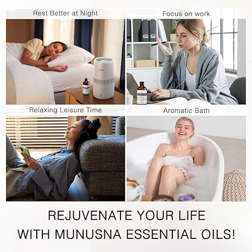 Miniatura 7 de Aceite esencial de lavanda, aceite de lavanda puro y natural, 3.5 onzas líquidas, aceites esenciales de grado prémium para cabello, cuerpo, piel,