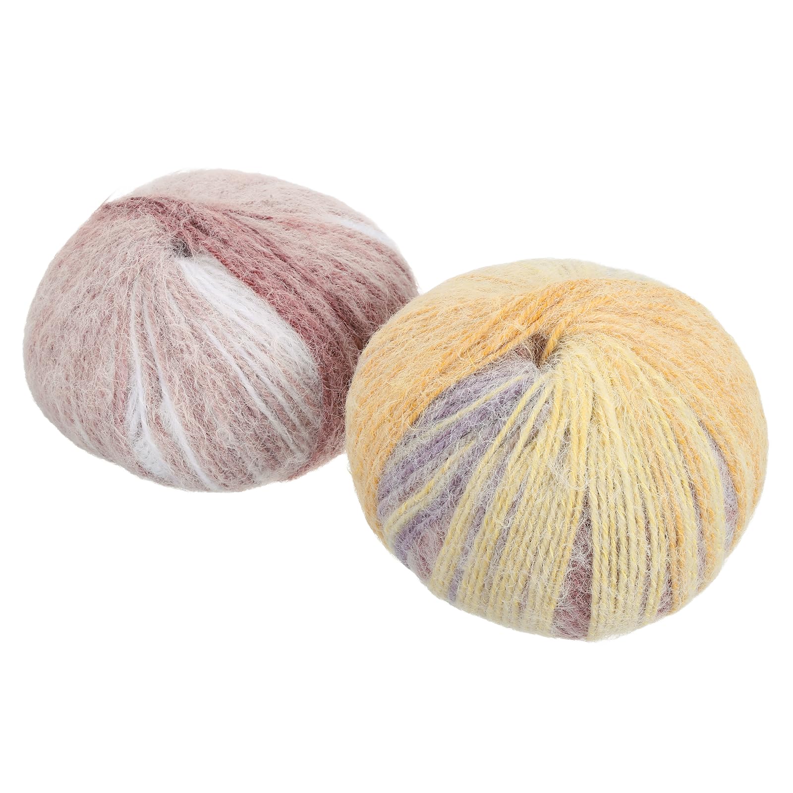 Hilo mohair de lana PATIKIL para tejer bufandas abrigadas y gorros de invierno en casa