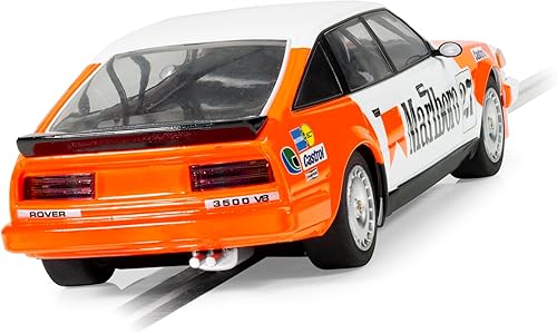 Miniatura 4 de Scalextric Rover SD1 Marlboro #27 1985 Supertourisme francés 132 Slot Race Car C4416