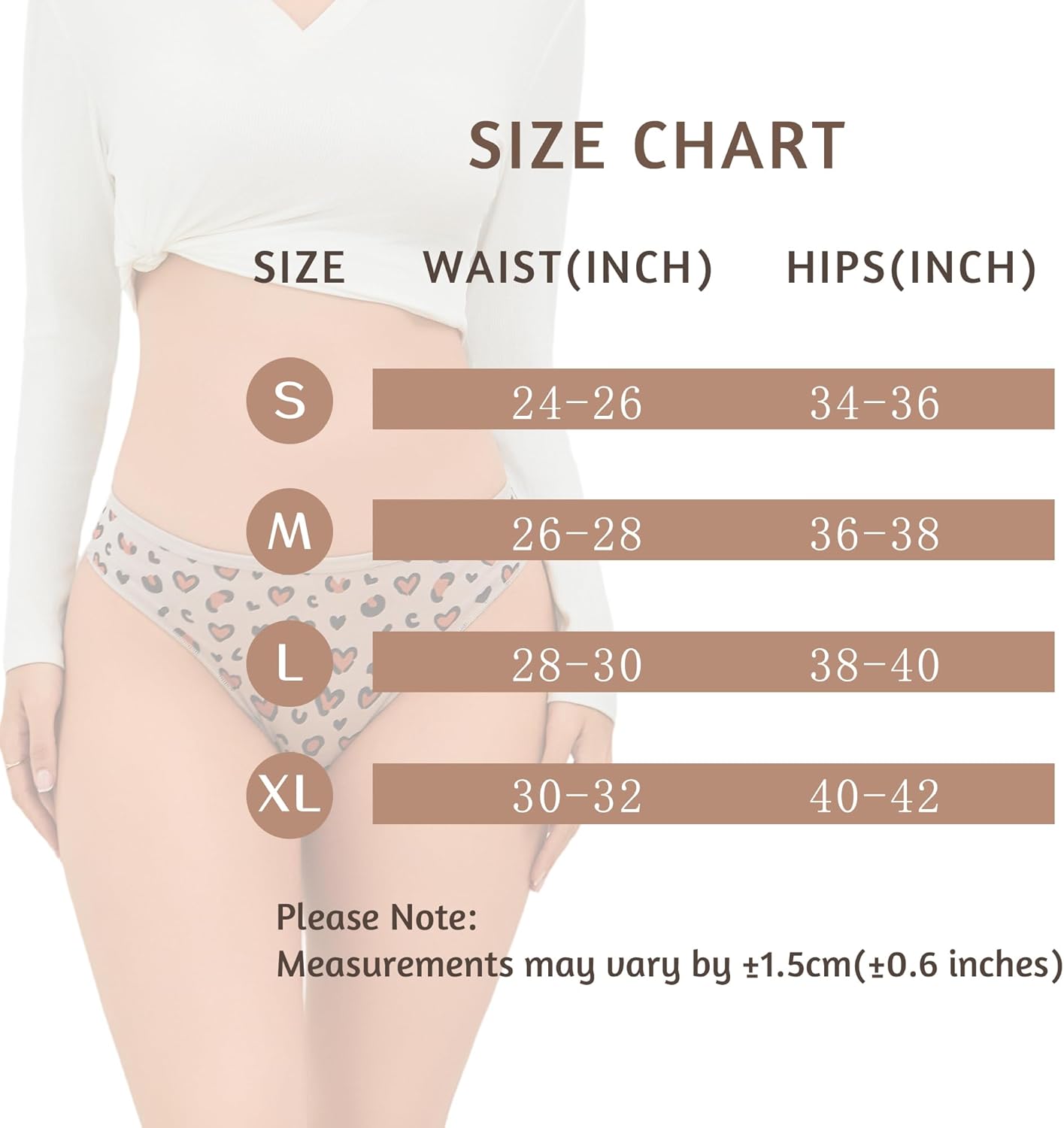 XI LIU 7 Pack Cotton Thongs for Women Heart Print Cotton Underwear Soft Strench Breathable Low Rise brazilian Panties - Image 6