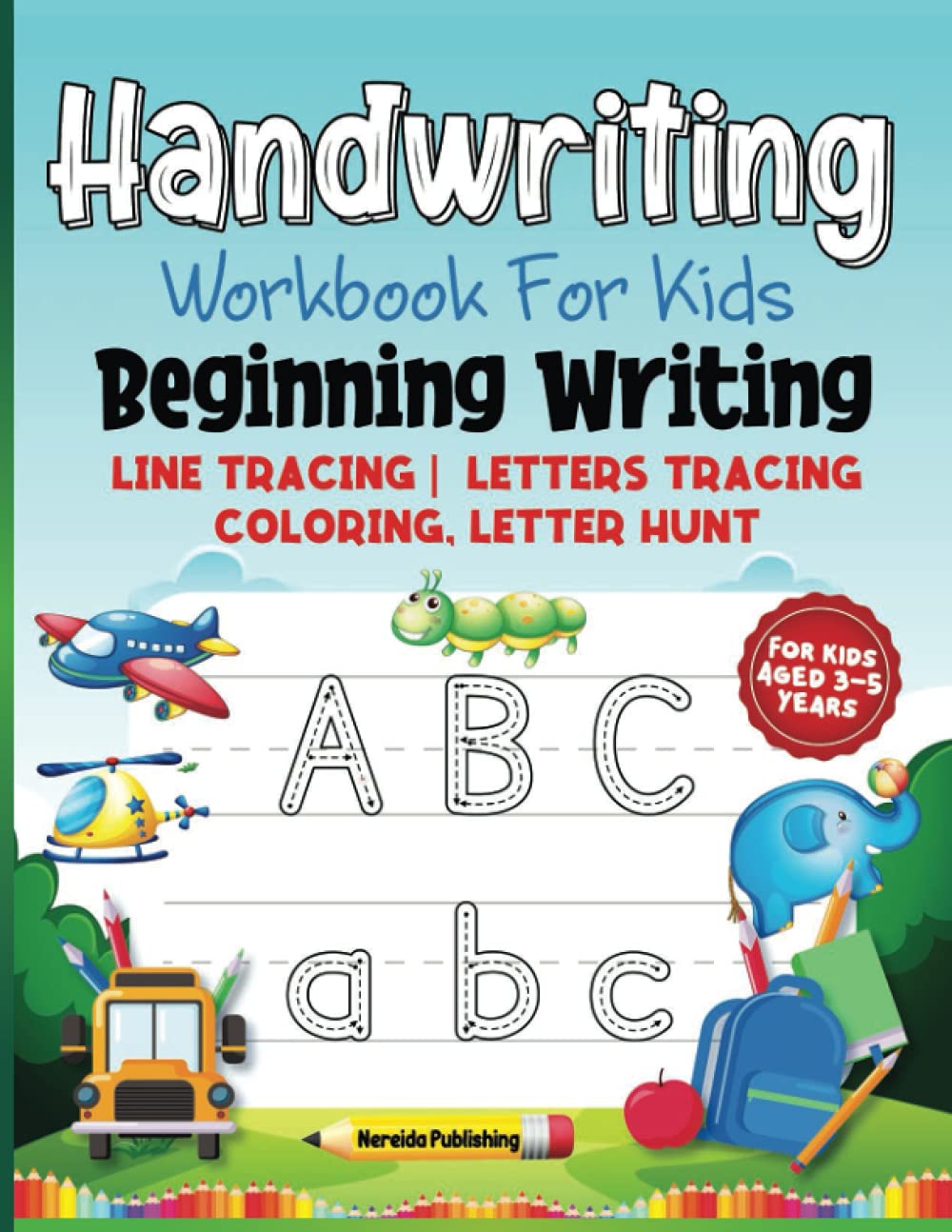 Buy Handwriting Workbook for Kids, Writing Practice Book to Master ...