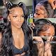 Body Wave Lace Front Wigs Human Hair 180% Density 13x6 HD Transparent Lace Frontal Wigs for Black Women 22inch Brazilian Virgin Human Hair Pre Plucked with Baby Hair Natural Hairline Product Image 2