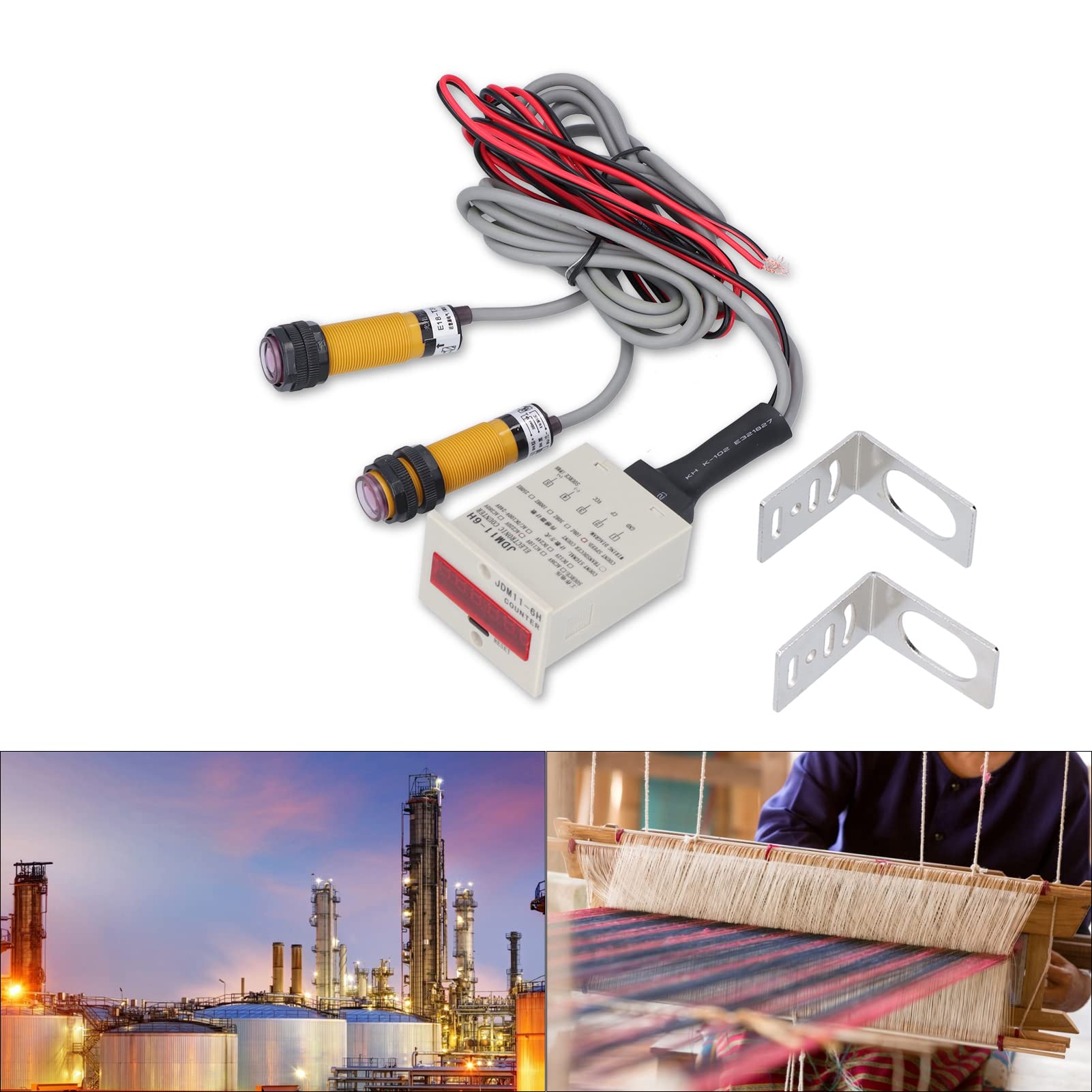 Elektronischer LED-Zähler BEM-6H - Digitaler Zähler Mit 3 Zählmethoden Für Industrie