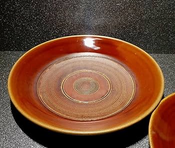 大樋焼　十一代大樋長左衛門　大樋年雄銘　飴釉　菓子皿　大小2客　共箱　茶道具 Amazon.co.jp: 大樋焼 十一代大樋長左衛門 大樋年雄銘 飴釉 菓子