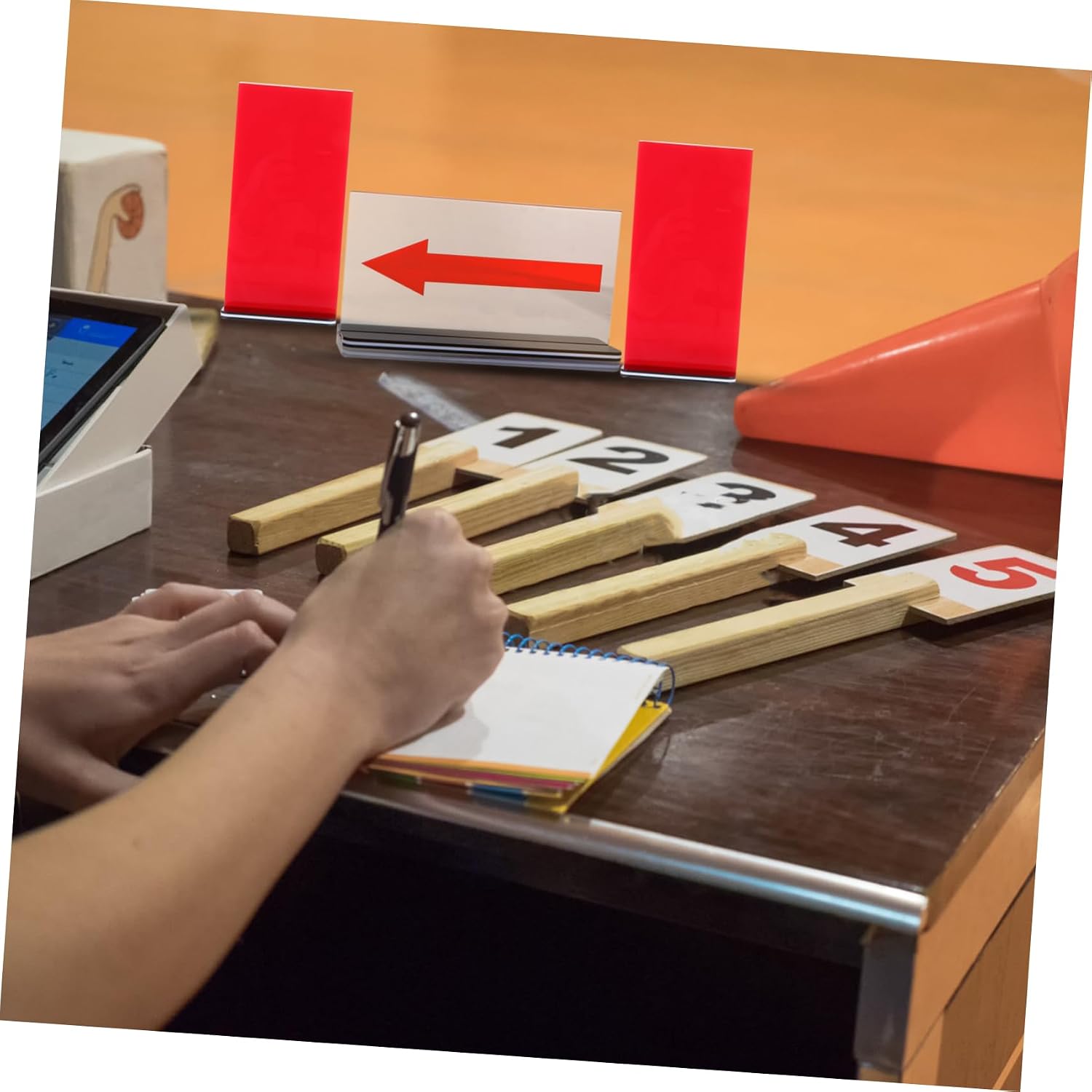 balacoo Acrylic Material Referee Basketball Penalty Cards Serve Converter Board