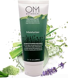 Best ORGANIC FACIAL MOISTURIZER with Sunscreen in Cabon Neutral Sugarcane Tubes | 100% Natural CLEAN LABEL Daily Face Mois...
