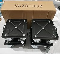 Vista 7 de Mueva de muebles con 5 ruedas, deslizadores de muebles de gran tamaño, herramienta elevadora de panel de acero al carbono para mover muebles