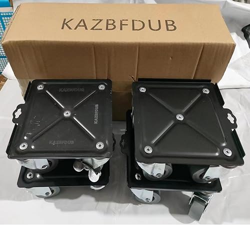 Miniatura 12 de Muevadores de muebles con 5 ruedas, juego de herramientas deslizantes de muebles para mudanzas pesadas, ruedas de muebles, capacidad máxima, 1650