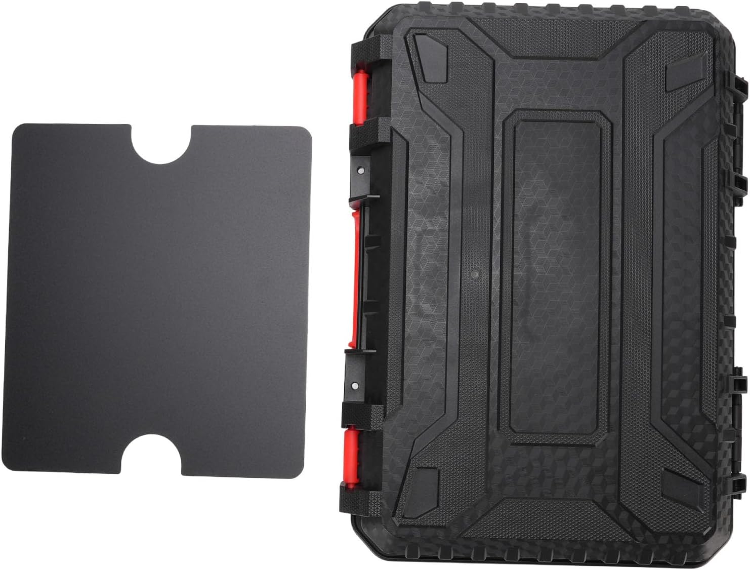 Fabater Mini Case, Waterproofing Hard Case for Mini Dish Kit, Portable Protective Travel Carrying with Precision Cut Foam for and Accessories