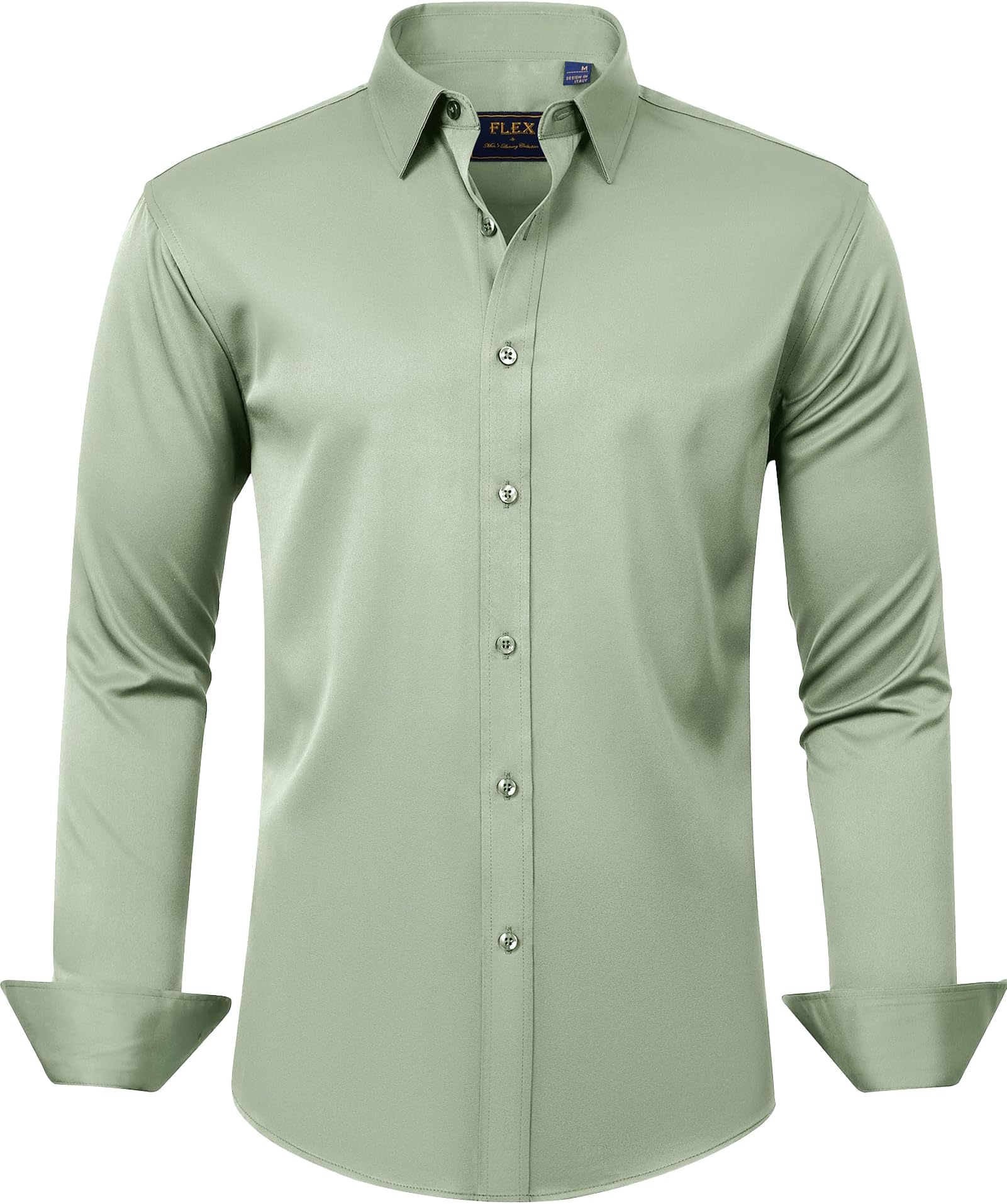J.VERMen's Pajama Bottoms Button Down Shirt