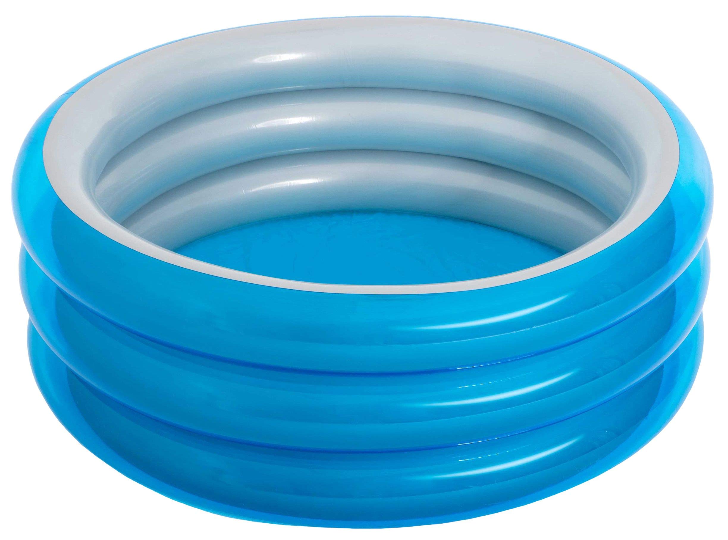 Bestway - Piscina Hinchable Infantil Big Metallic 3-Ring Pool 150x53 cm