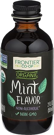 Frontier Co-op Organic Mint Flavor, 2 fl oz. - For