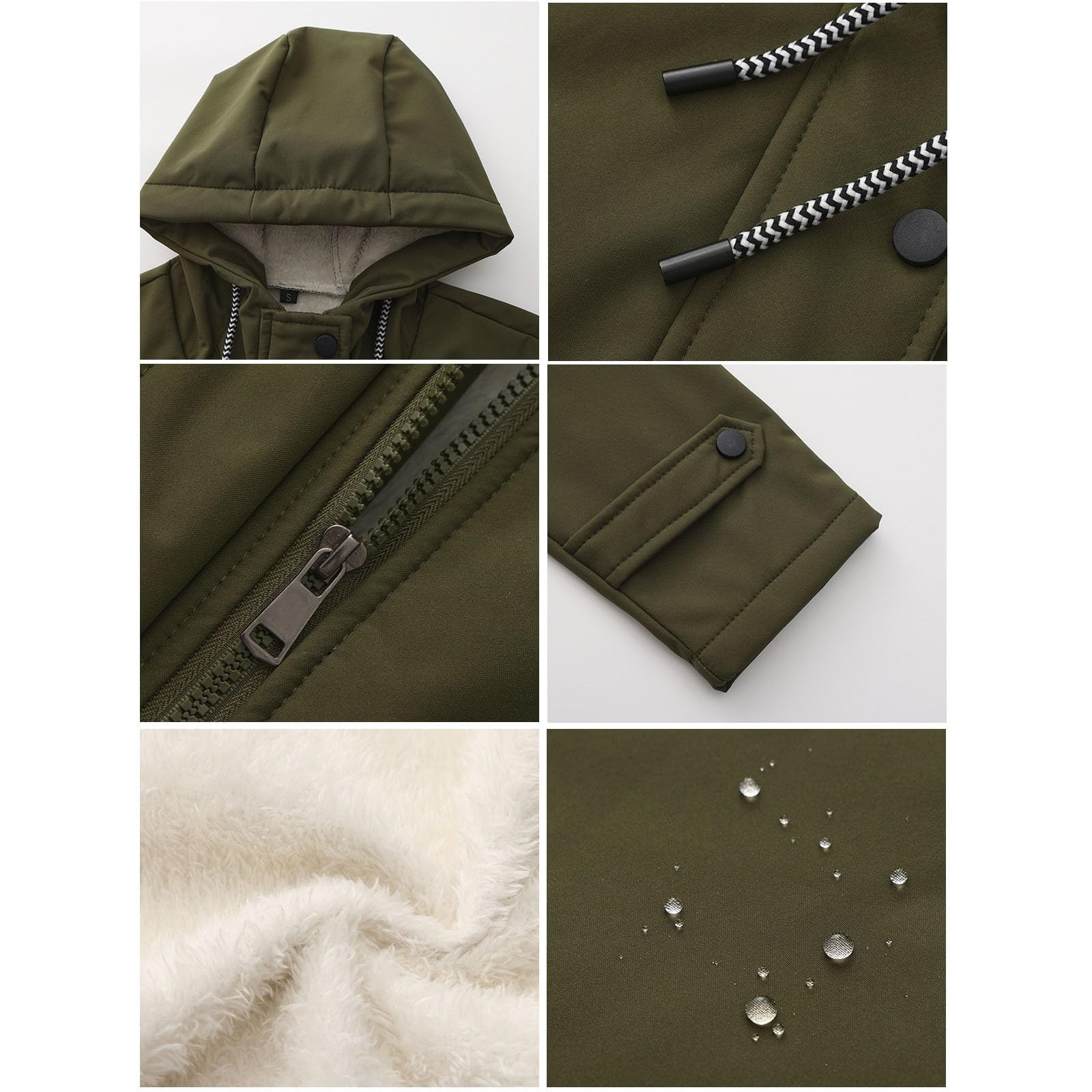 Regenjacke Damen Wasserdicht Atmungsaktiv Winddicht Faltbar Leichte Regenmantel Kapuze Mit Kordelzug Lang Outdoorjacke Regenponcho,Regenjacke Ultraleicht Damen,Halloween/Weihnachten/Geschenk
