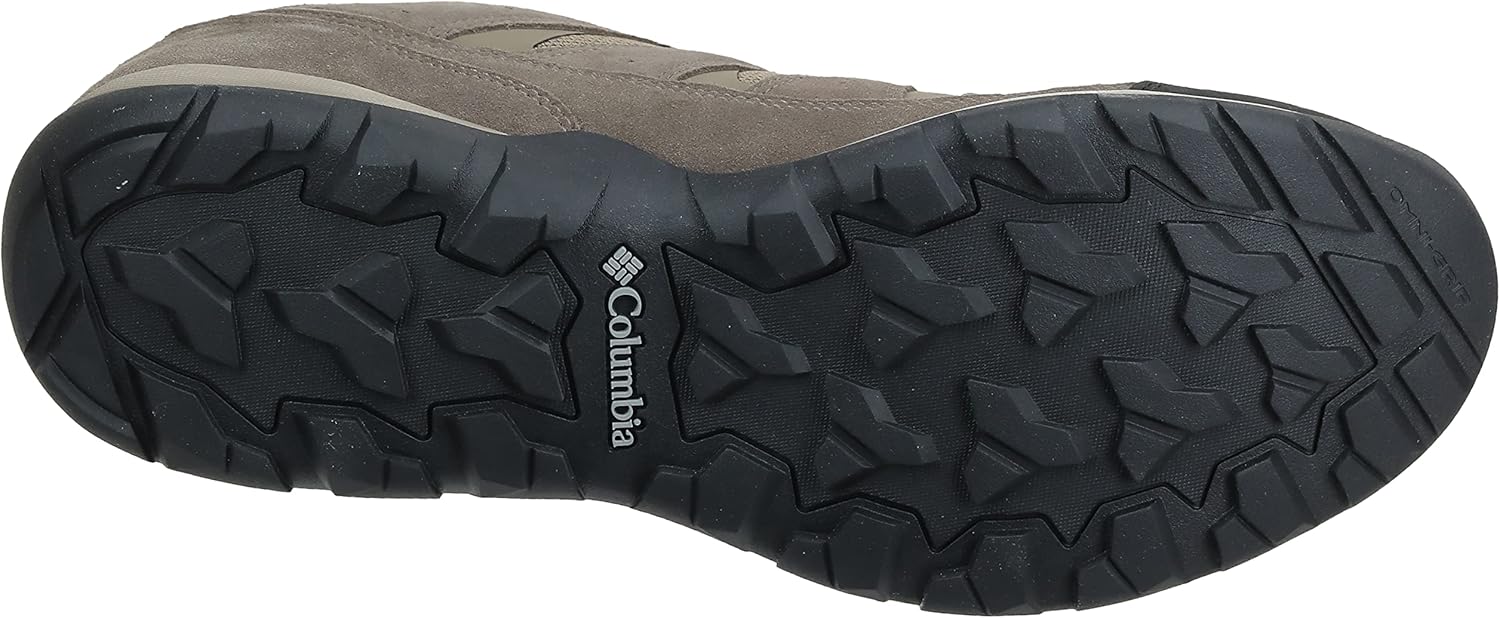 Columbia mens Redmond V2 Hiking Shoe 11 Pebble/Desert Sun