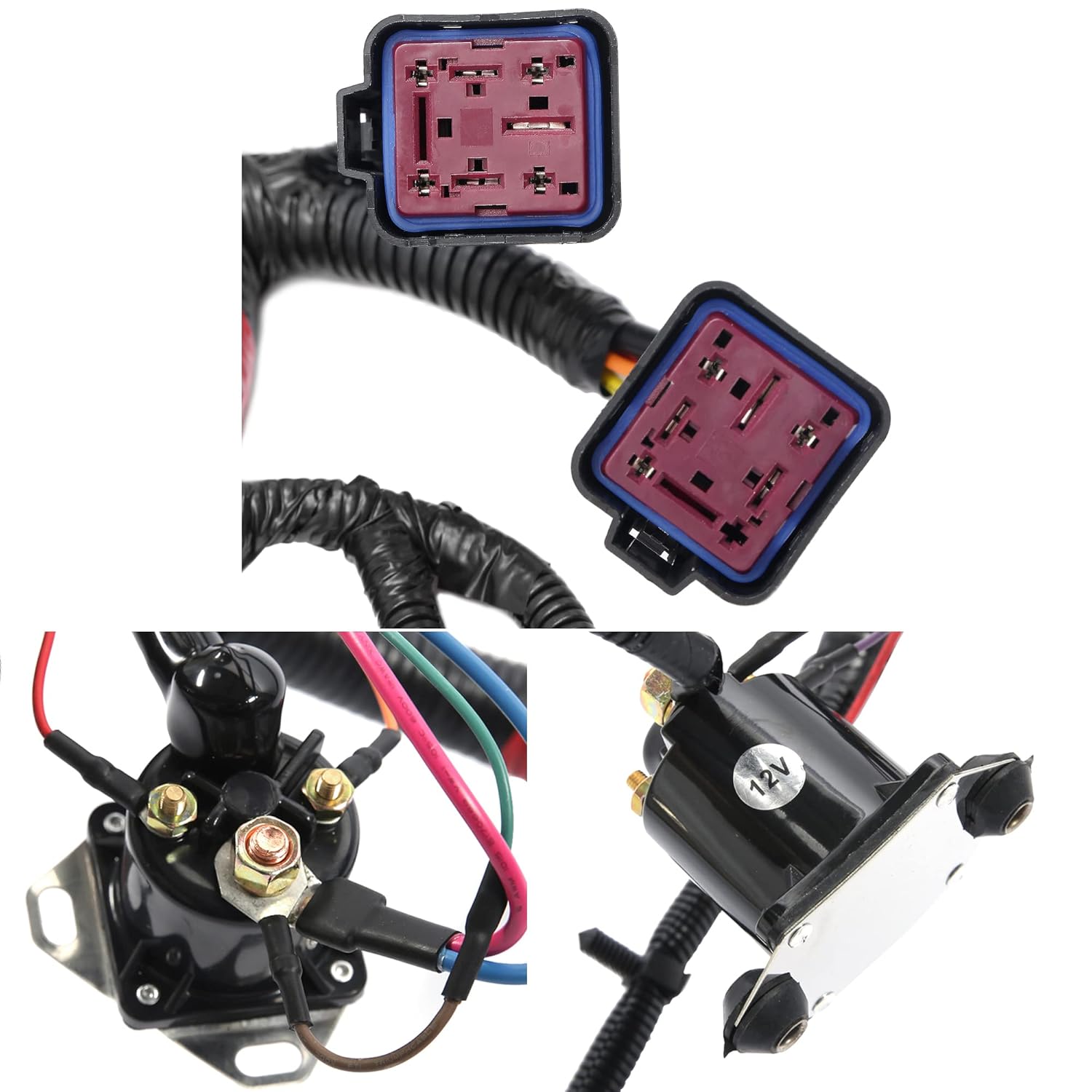 Engine Wiring Harness 7.3 L, Compatible with 2000 2001 Ford F250 F350 F450 F550 Super Duty, Ford Excursion Diesel Engine, YC3Z-12B637-BA, YC3Z12B637BA, Built After 10/25/1999, Standalone Wire Harness