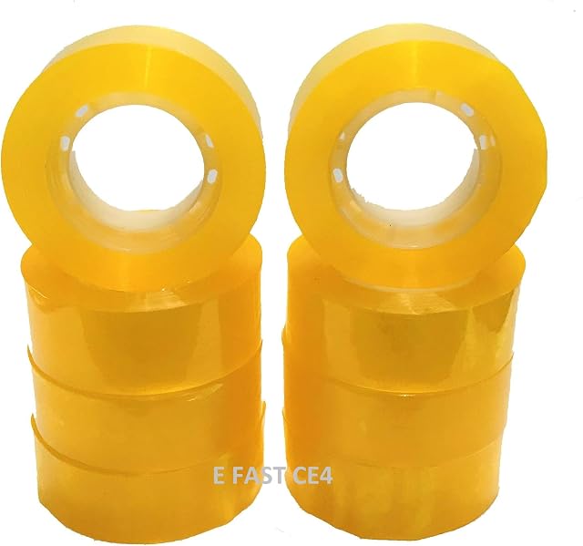 4/8 Tape Rolls Cellotape | 17mm x 33m | Sticky Tape | Ideal for Gift Wrap Christmas Birthday Home Office School Self-Adhesive Sellotape (8)