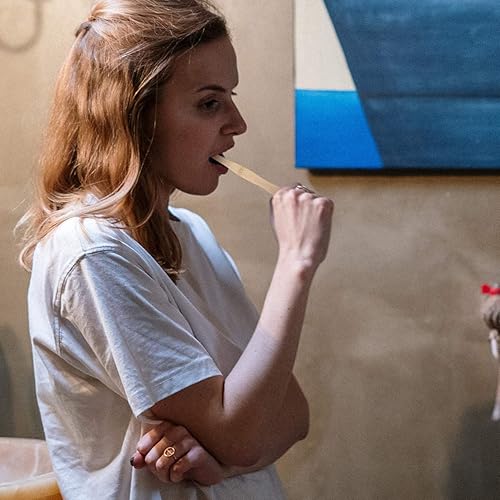 Miniatura 3 de Juego de 10 cepillos de dientes de bambú para adultos, cepillo de dientes conveniente, cepillos de dientes ligeros, cepillo de dientes de piel,