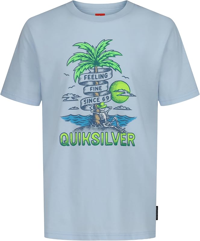 Boys' Short Sleeve Screen Print Graphic T-Shirt, Soft & Comfortable, Regular Fit