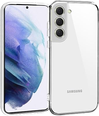 TENOC Phone Case for Samsung Galaxy S21 5G, Clear Case Shockproof Protective Bumper Slim Cover