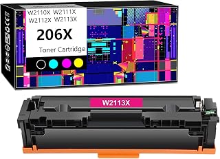 Substituição para cartucho de toner HP 206X Magenta Magenta para HP Color Laserjet Pro MFP M283cdw M255dw M283cdw M283 M255 compatível com cartucho de toner 206A ori