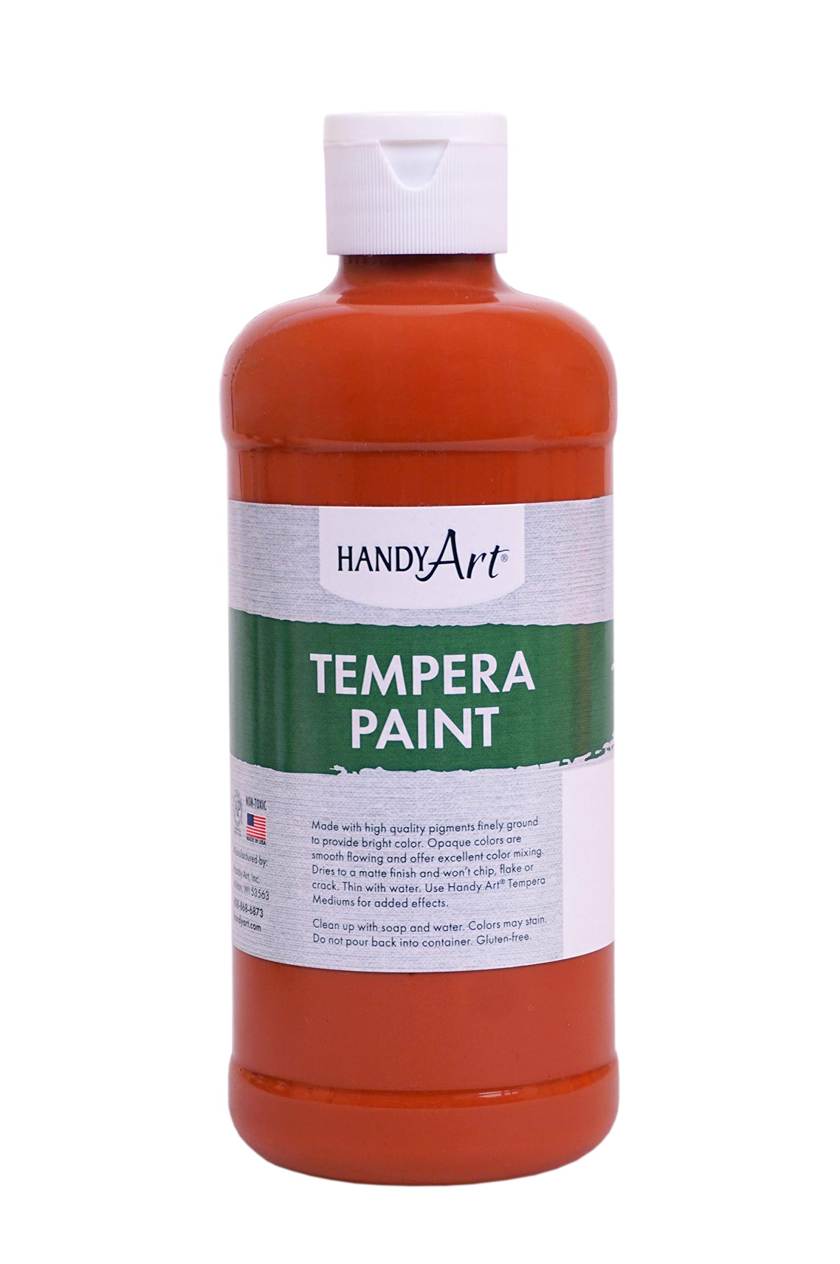Handy Art Premium Tempera Paint, Blue, 16 oz Pint Bottle — view 37