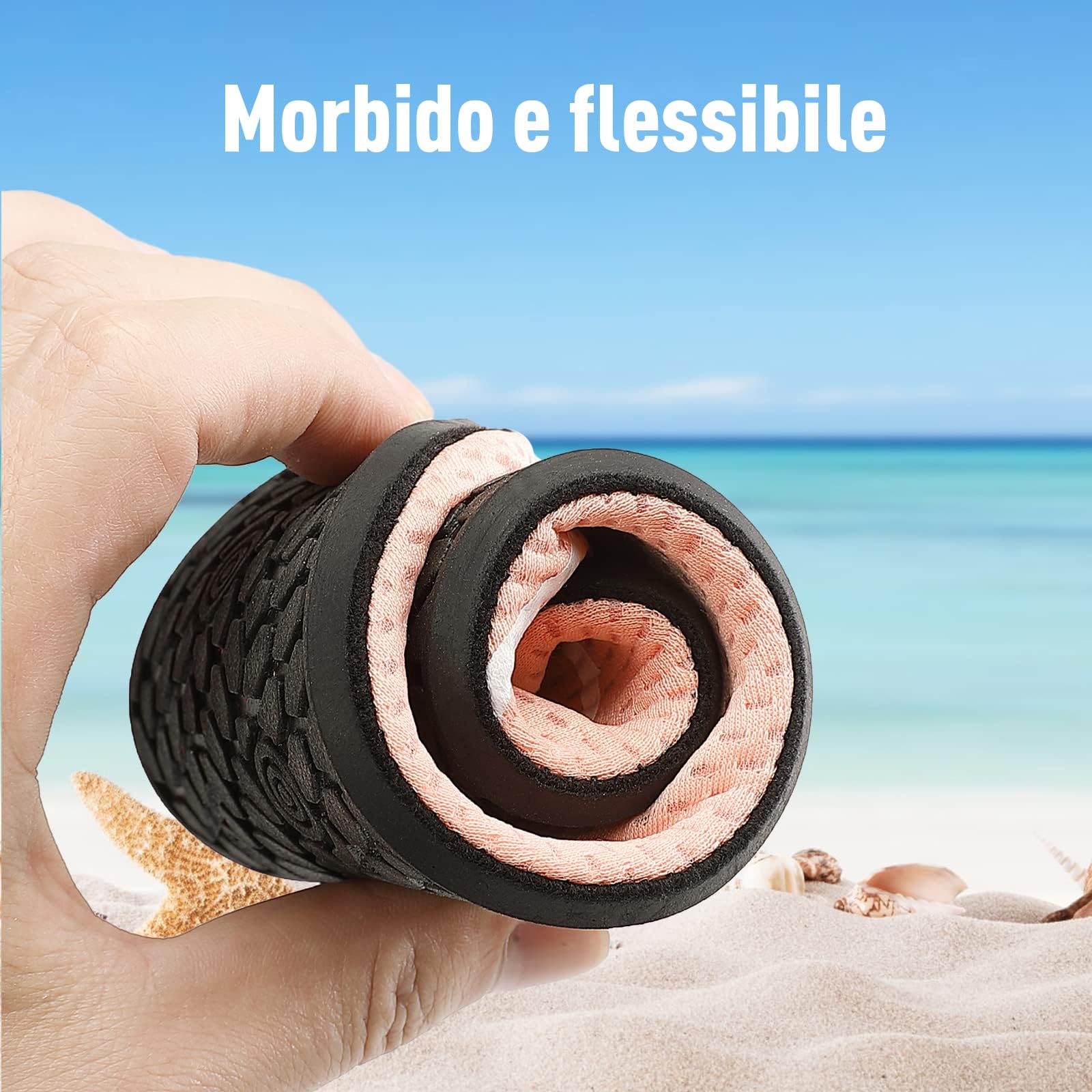 Donna Uomo Scarpe da Scoglio Scarpe da Immersione Antiscivolo Water Shoes Scarpe da Acqua per Spiaggia Surf Bagno Snorkel Yoga Sport Acquatici Gr.34-47 EU