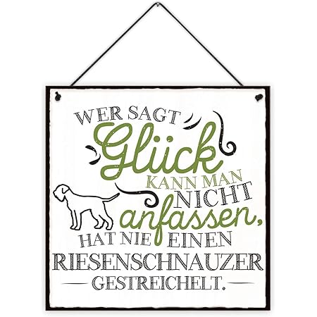 Fashionalarm Tasse « Wer Sagt Glück Kann Man Nicht Anfassen » - Motif