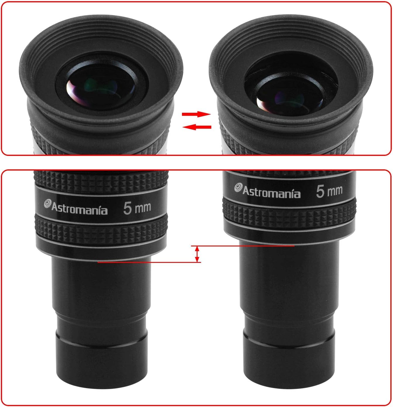 Best Quality 🔥 Astromania 1.25 5mm 58-Degree Planetary Eyepiece for Telescope Best Promo Astromania 1.25 5mm 58-Degree Planetary Eyepiece for Telescope