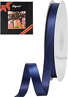 Vista 27 de LIUYAXI Cinta de satén roja de doble cara, 1/4 pulgadas x 50 yardas continuas, cintas finas perfectas para envolver regalos, tarjetas de invitación