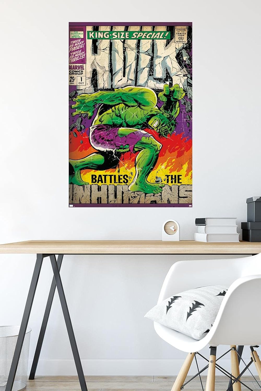 Marvel Comics Hulk - Incredible Hulk Special #1 Wall Poster, 34L" x 22.4W", Premium Unframed Version