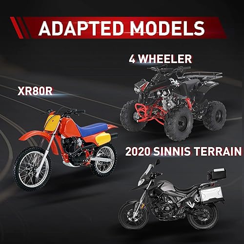 Miniatura 7 de WOOSTAR Motocicleta 420-19T Piñón delantero 0.669 in para 50cc 70cc 90cc 110cc 125cc Dirt Pit Bike Mini Bike ATV 4 ruedas ciclomotor