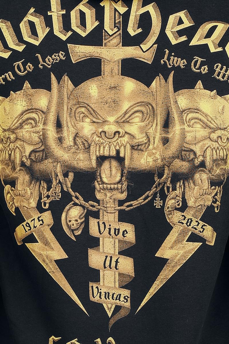 Motörhead Live to Win Männer Kapuzenpullover schwarz Band-Merch, Bands
