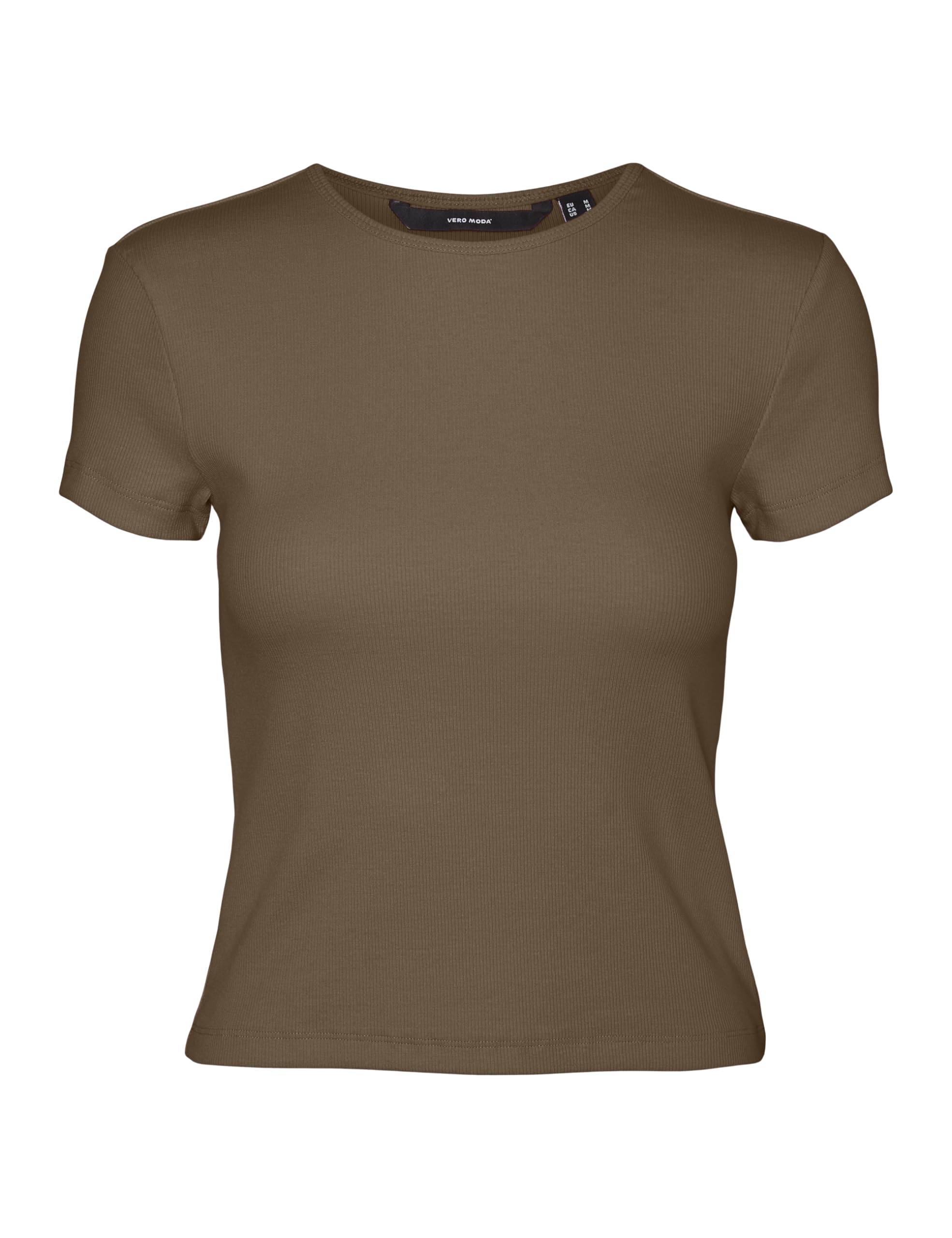 VERO MODA Women's Vmchloe SS Short Top JRS Noos, Cub, M