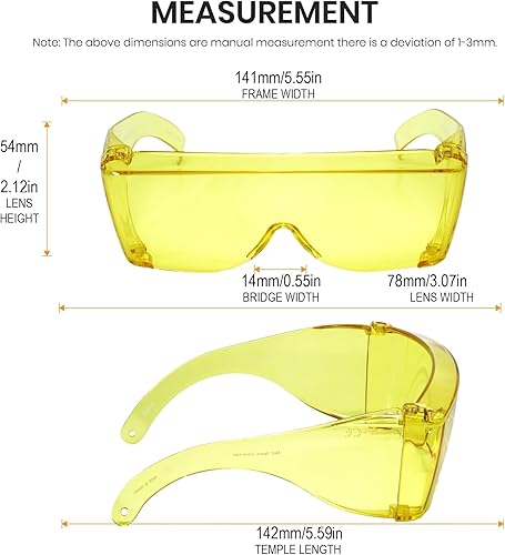 Miniatura 3 de Lentes de sol Calabria 3000 cuadrados protección UV grandes Espejo azul/verde/plateado, paquete de 3,Claro,Paquete de 3